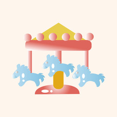 Amusement park facilities theme elements