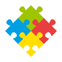 Fototapeta premium Puzzle