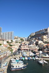 port de p&ecirc;che, Marseille, vallon de auffes