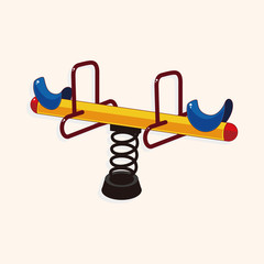 Amusement park facilities theme elements