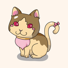 animal cartoon theme elements