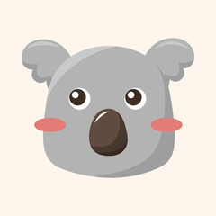 animal cartoon theme elements