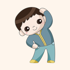 fitness trainer theme elements