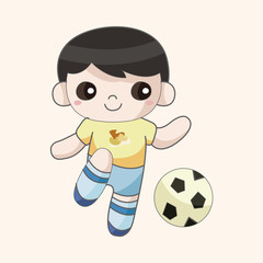 Ball sports theme elements