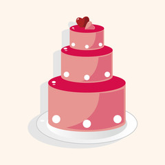 wedding cake theme elements