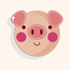 animal cartoon theme elements