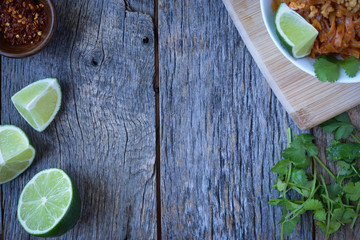 Thai style noodles