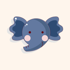 animal cartoon theme elements