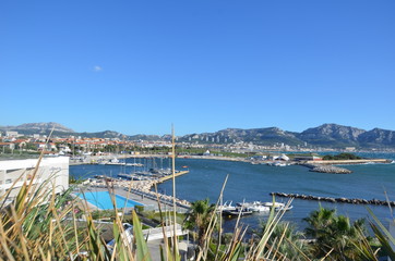 Marseille, 8 eme arrondissement, panorama