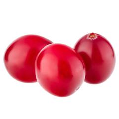 cranberry  isolated on white background cutout