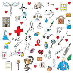 icon collection Medicine