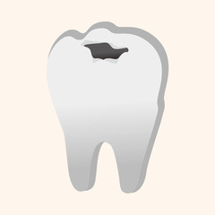 Tooth model theme elements