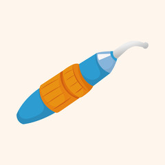 dentist tools theme elements