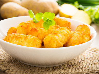 Kartoffelkroketten - potato croquettes