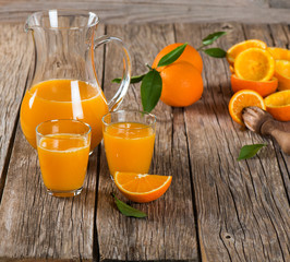 Composition with orange juice