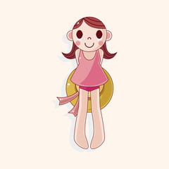 swimmer theme elements