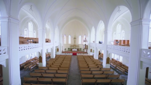 Inside Evangelical Lutheran Cathedral of Sts. Peter and Paul