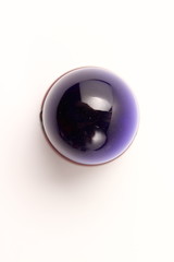 紫色の水晶玉