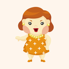 family mother character theme elements