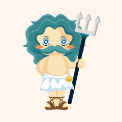 Greek deity theme elements