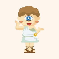 Greek deity theme elements