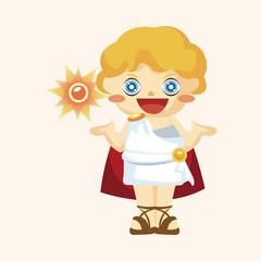 Greek deity theme elements