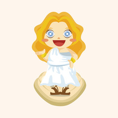 Greek deity theme elements