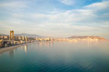 Naklejka premium Benidorm bay