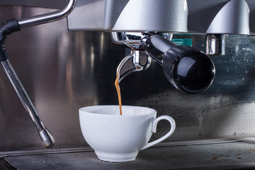 Espresso coffee machine
