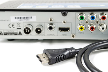 VCR input and output