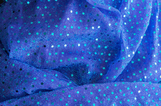 closeup of beautiful vibrant textile background