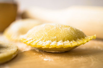 Ravioli raw