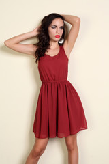 Fototapeta premium Red Dress