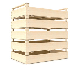 wooden crates