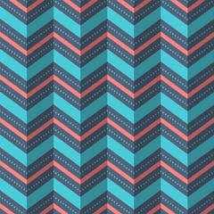 Illustration of seamless geometric pattern