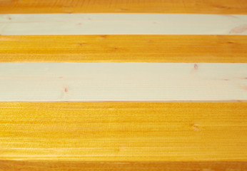 Paint coated wooden boards