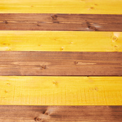 Paint coated wooden boards