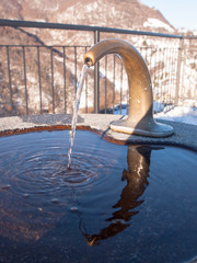 Fototapeta premium artistic water fountain