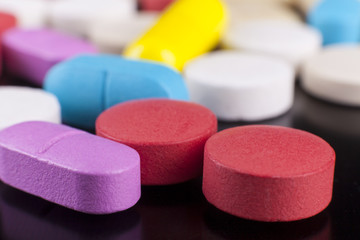 Colorful Pills Macro