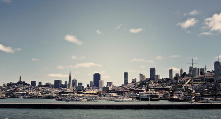 Fototapeta premium San Francisco bay, California, USA