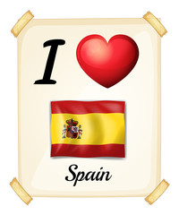 I love Spain
