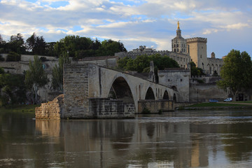 Fototapeta premium Randka Pont w Saint-Bénézet, Avingnon
