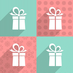 Gift box icon