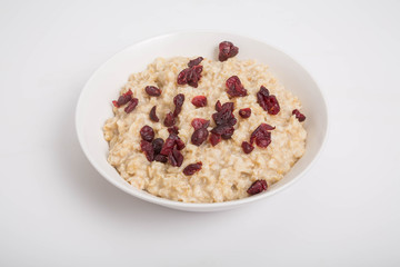 Oatmeal with Cranberries