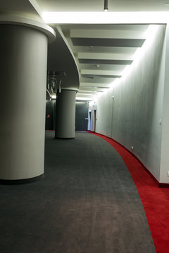 Modern interior. Tauron Arena Krakow in Poland