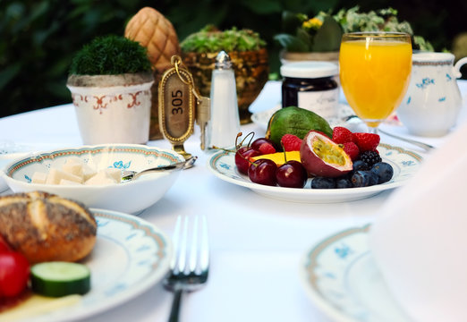 Continental Breakfast At Hotel