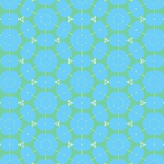 pattern illustration of abstract flowers