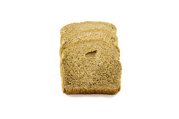 Frisch Gebackene Toast Brot Scheiben