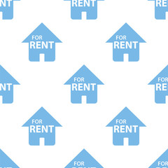 For rent seamless pattern