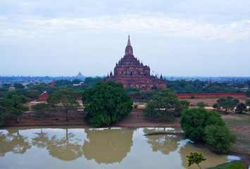 Sulamani pagoda in Bagan archaeological zone, Myanmar